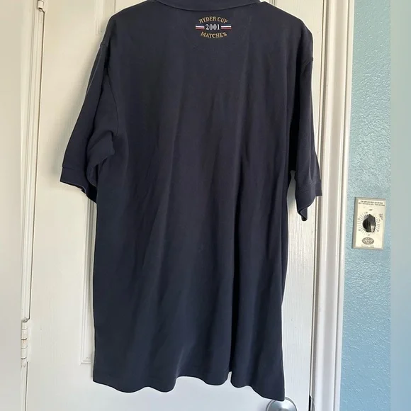 Vintage Slazenger Ryder Cup Collection Polo Shirt 2001 The Belfry Golf Size L - Picture 4 of 9
